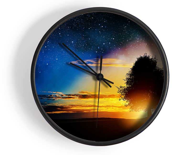 As The Stars Fall Clock - Wallart-Direct UK