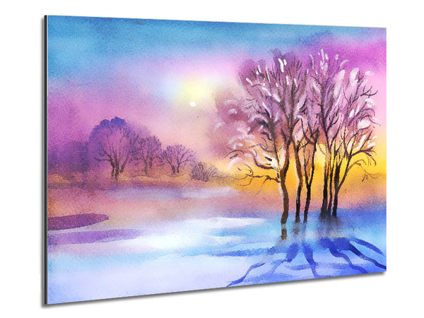 Ice Cold Winter Metal Print