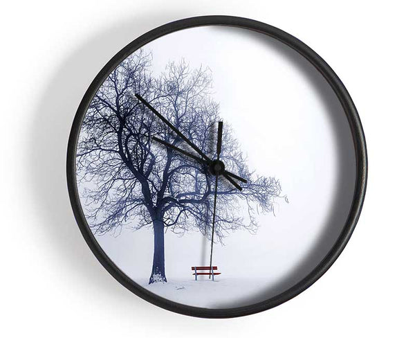 Lonesome Tree Clock - Wallart-Direct UK