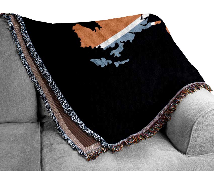 United Kingdom Flag 1 Woven Blanket