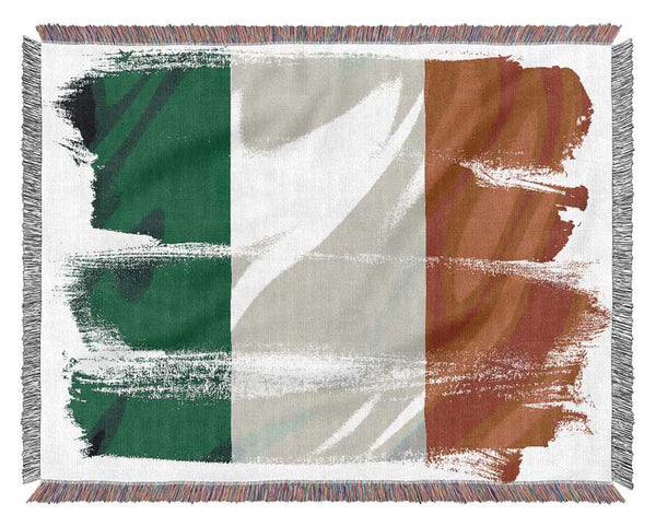 Irish Flag 1 Woven Blanket