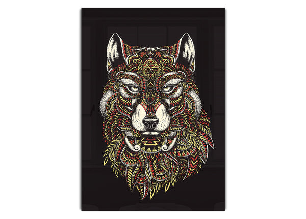 Indischer Wolf