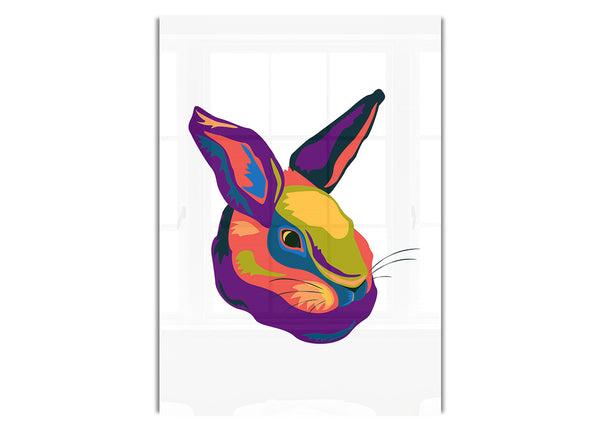 Pop-Art-Kaninchen