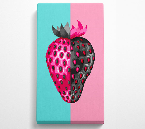 Pop-Art-Erdbeere