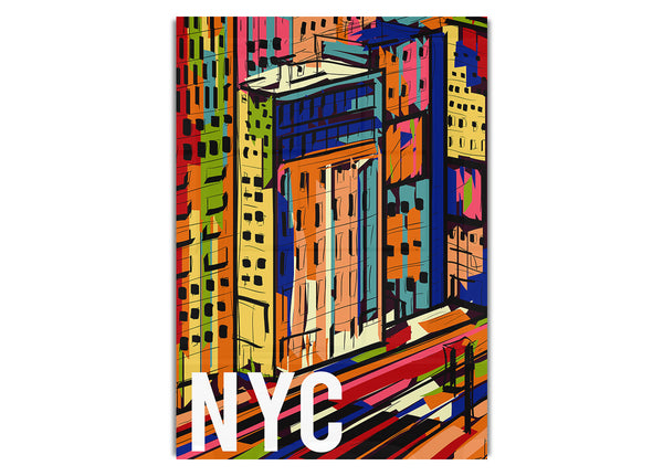 NYC Bunte Stadt