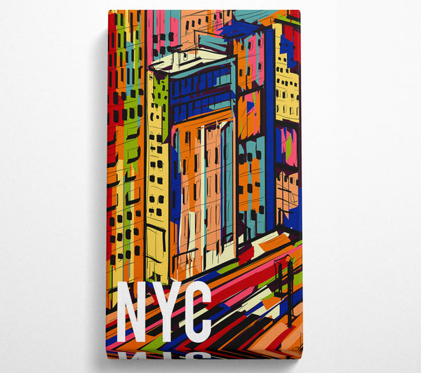 NYC Bunte Stadt