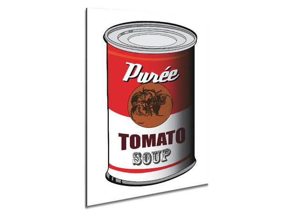 Pop-Art-Tomatensuppe