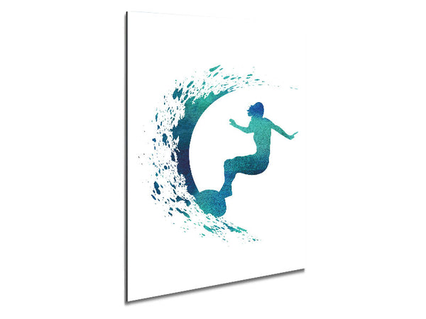 Auf der Welle surfen