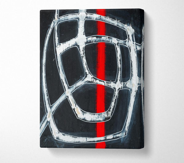 A Canvas Print of Walk The Line Canvas Print