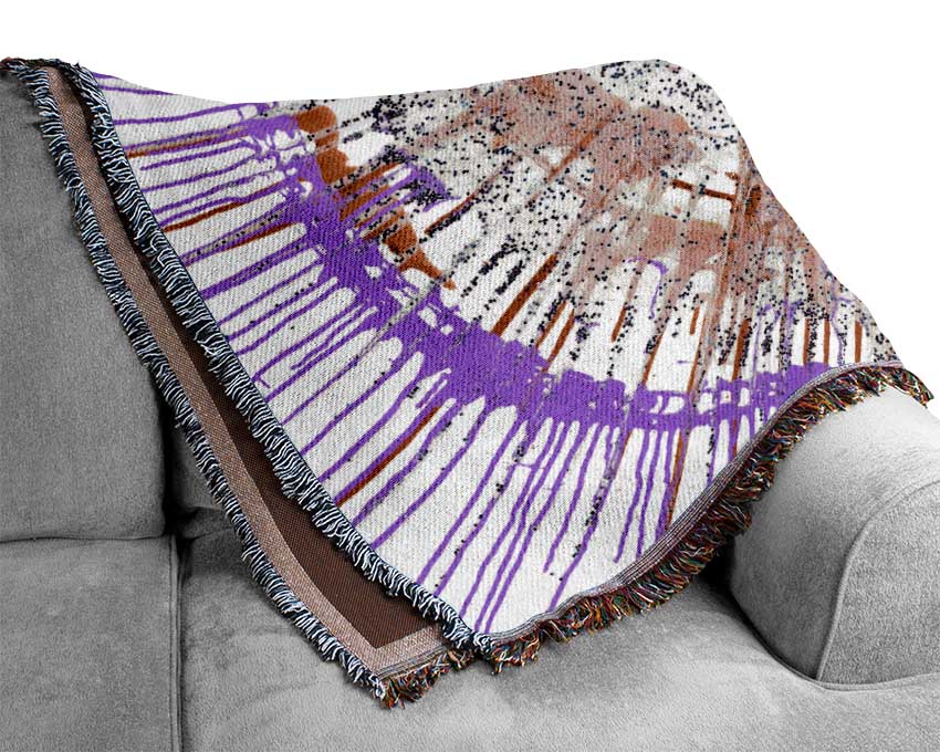 The Vortex 1 Woven Blanket