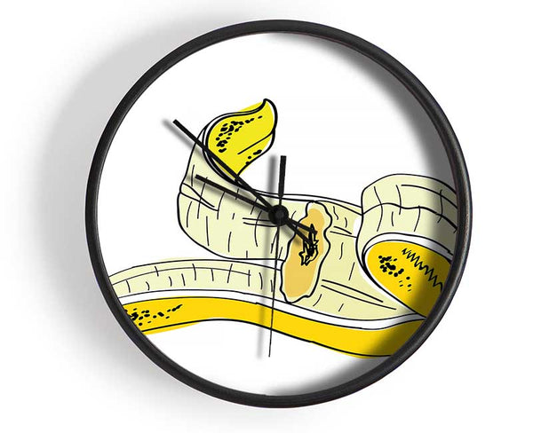 Banana Skin Clock - Wallart-Direct UK