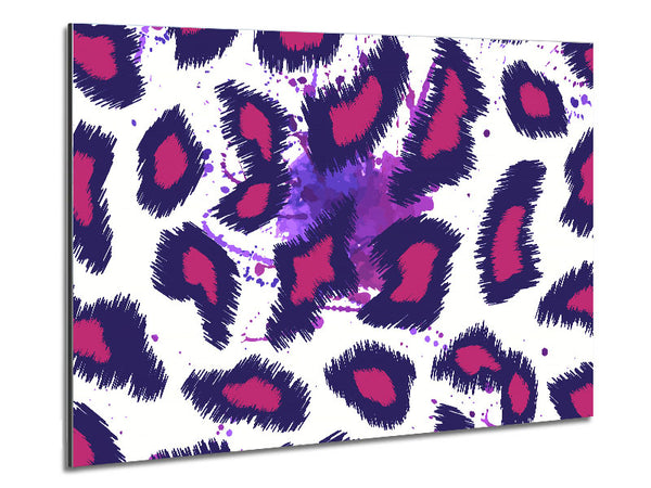 Pop-Art-Leopardenmuster