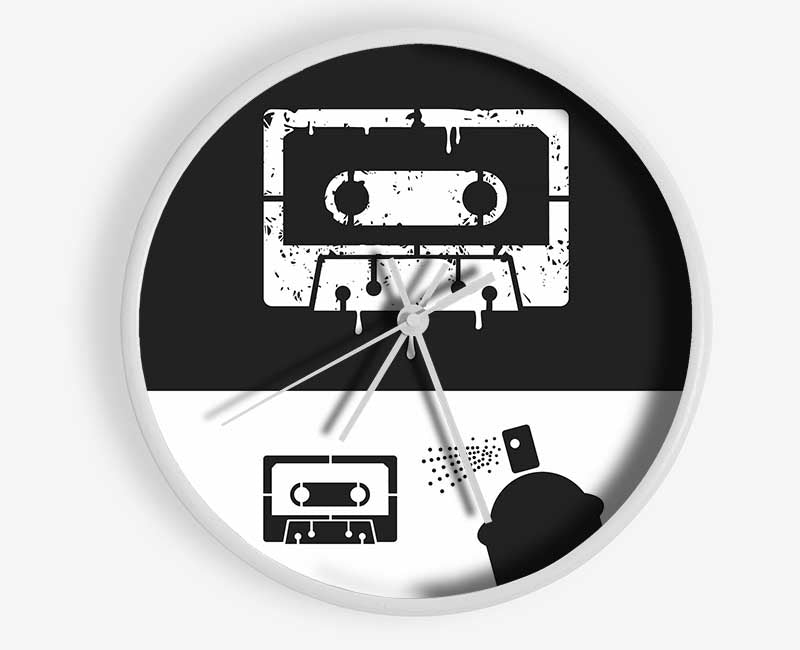 Vintage Tapes Clock - Wallart-Direct UK