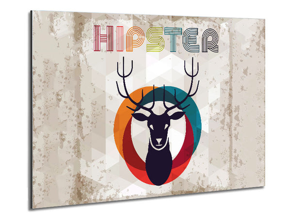 Hipster Metal Print
