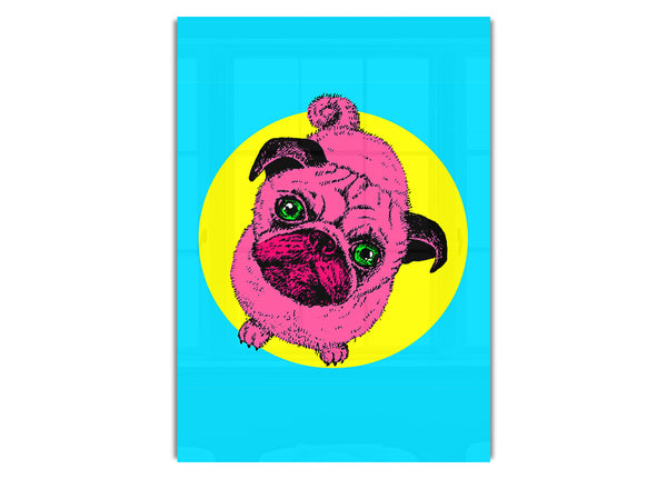 Mops Hund Rosa