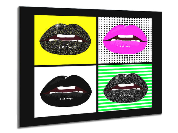 Funkelnde Lippen