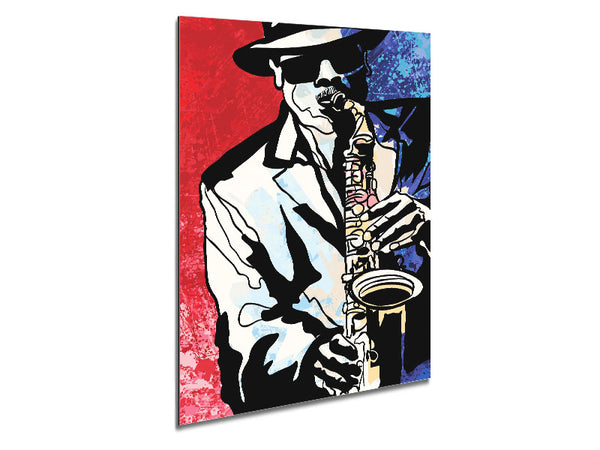 Saxophon-Blues