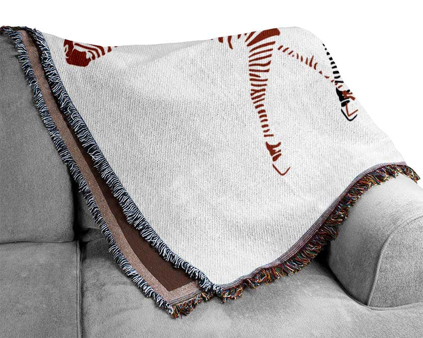 Pop Art Zebra 2 Woven Blanket