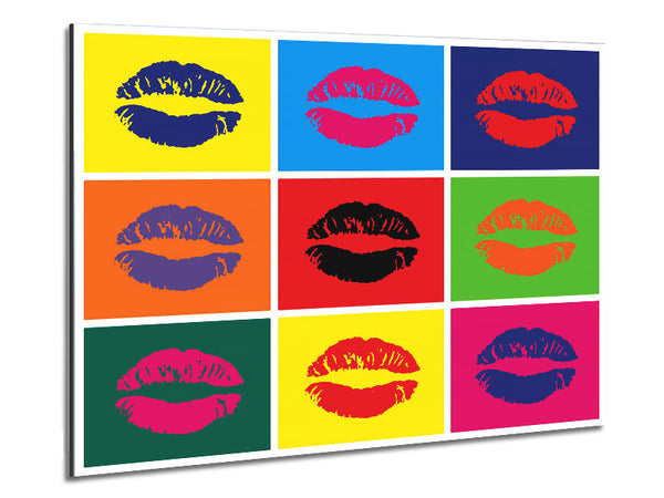 Lippen Pop Art