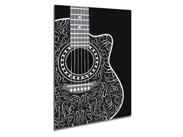 Schöne Akustikgitarre
