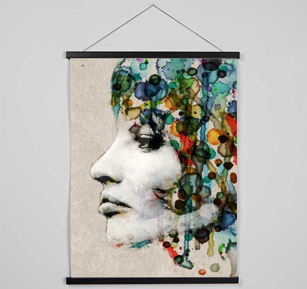 Vintage Woman Hanging Poster - Wallart-Direct UK
