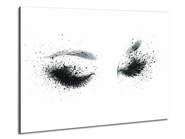 Augen, die flattern