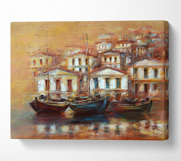  A Canvas Print of Venice Gondola 2 Canvas Wall Art