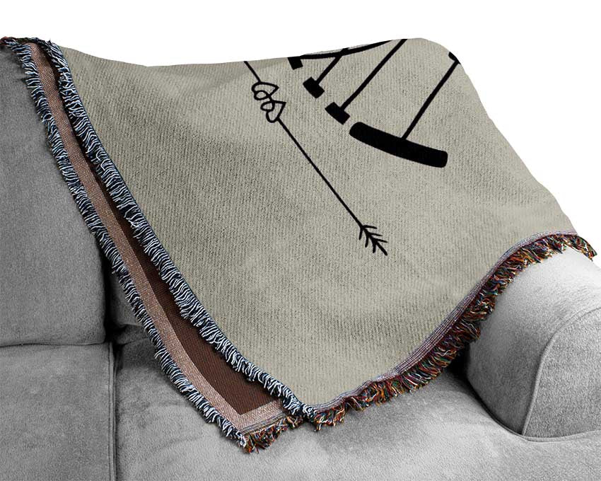 Two Are Better Than One Woven Blanket