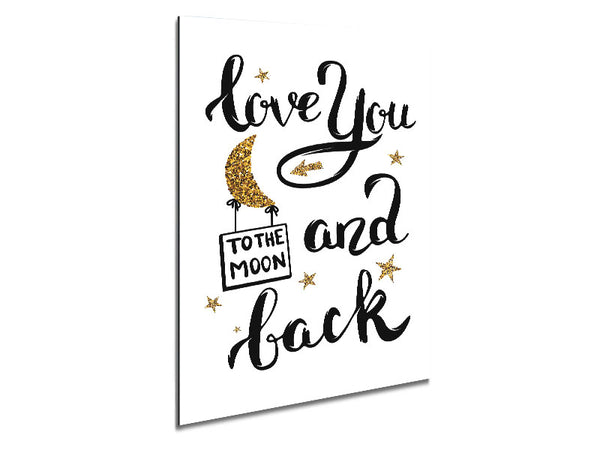 Liebe dich zum Mond und zurück
