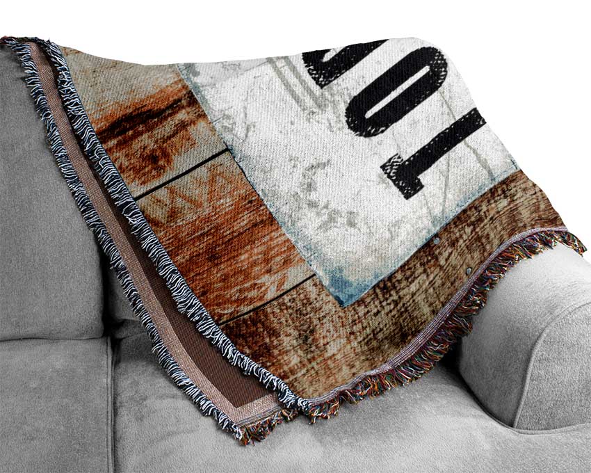 Today Is The Day 3 Woven Blanket