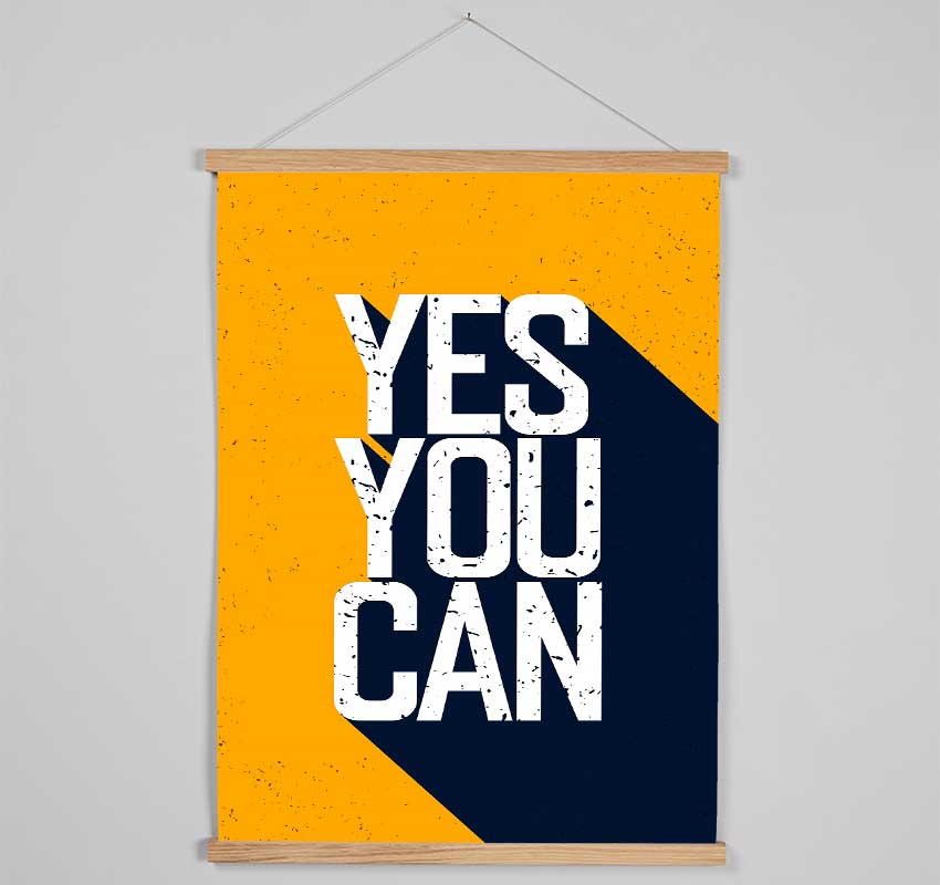 Yes You Can 1 Hanging Poster - Wallart-Direct UK