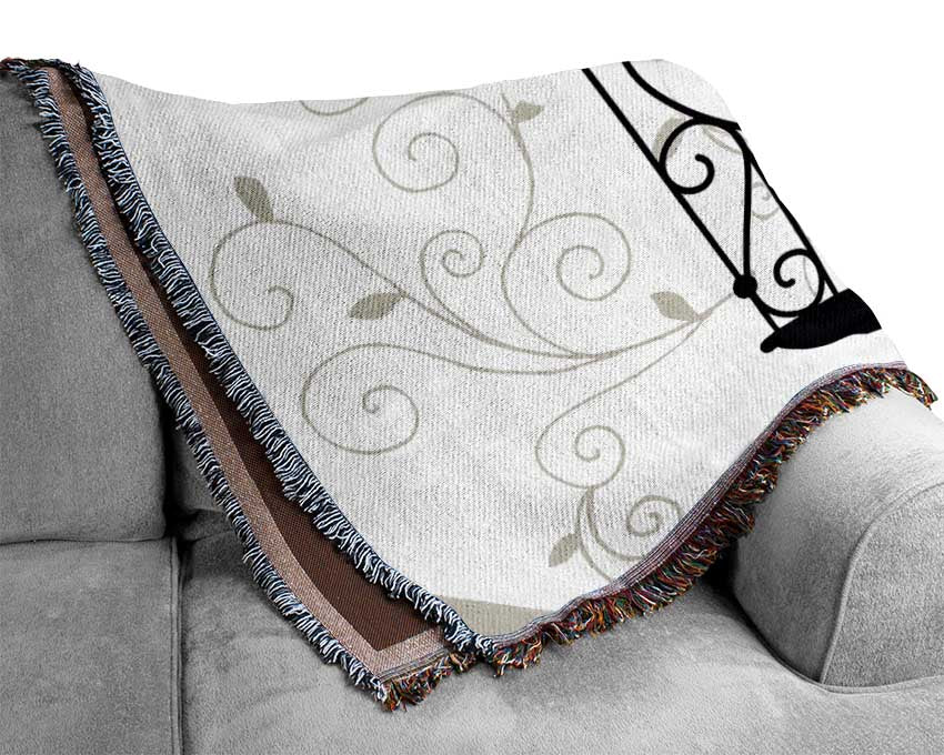 Love Birds Woven Blanket