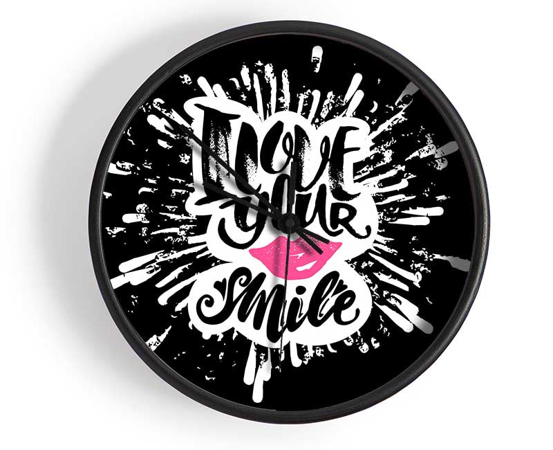 I Love Your Smile Clock - Wallart-Direct UK
