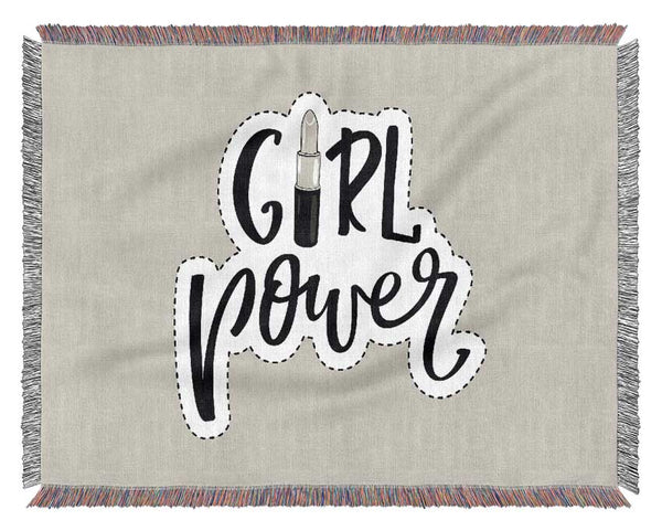 Girl Power 1 Woven Blanket