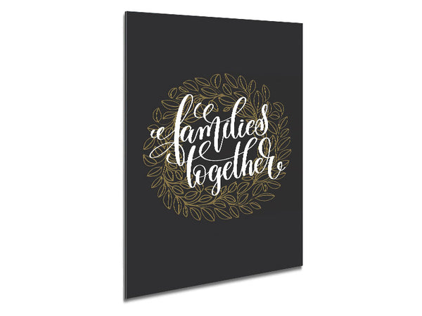 Families Together Metal Print