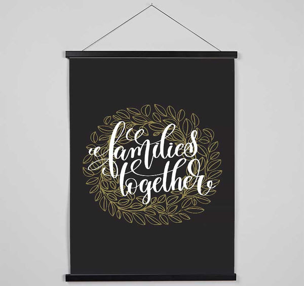 Families Together Hanging Poster - Wallart-Direct UK