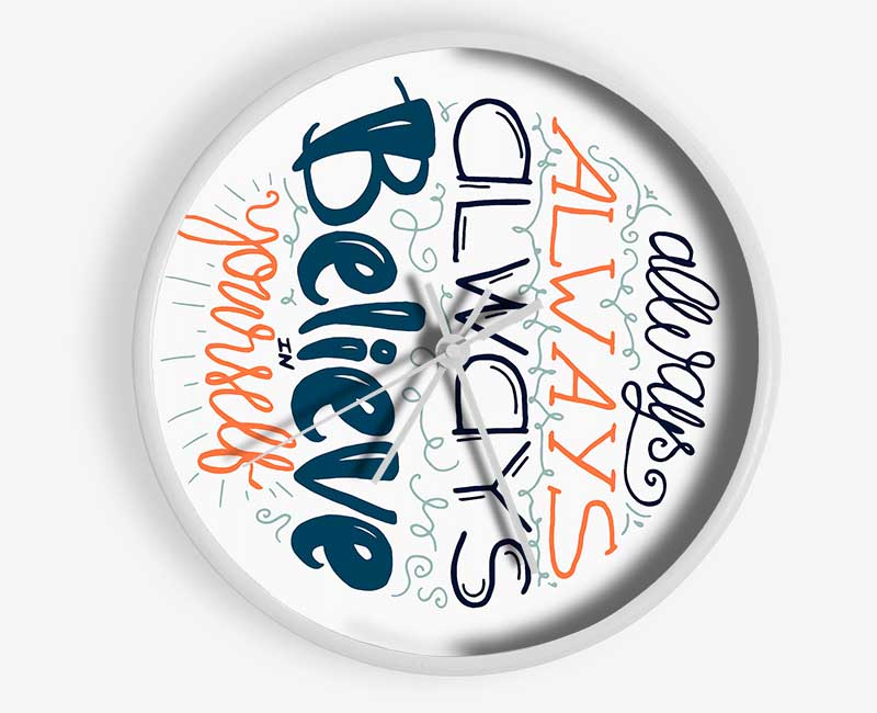 Always Always Always Clock - Wallart-Direct UK