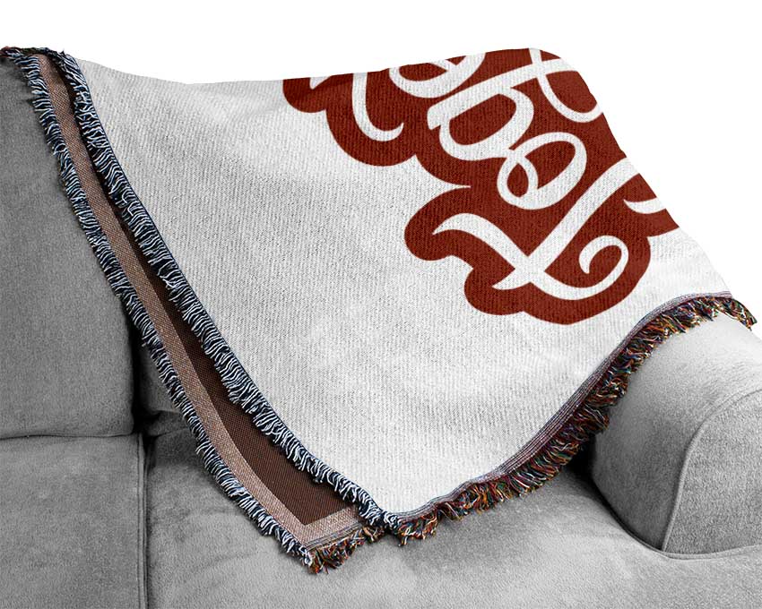 Together Is Our Favourite Place Woven Blanket