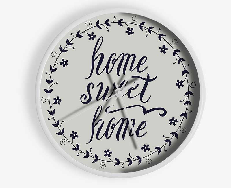 Home Sweet Home 4 Clock - Wallart-Direct UK