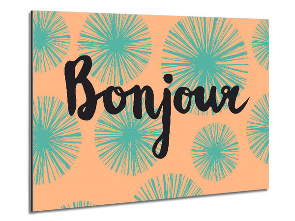 Bonjour 1 Metal Print