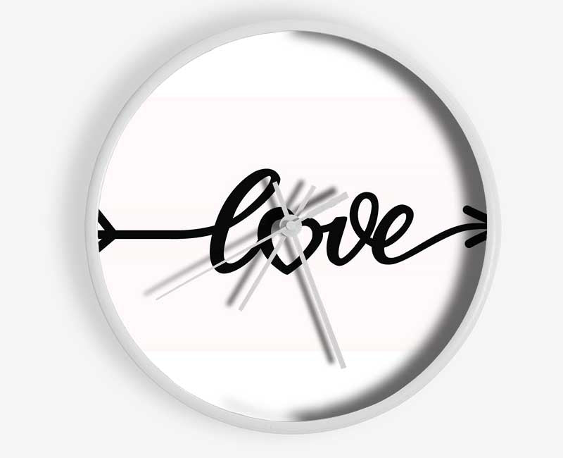 Love 1 Clock - Wallart-Direct UK