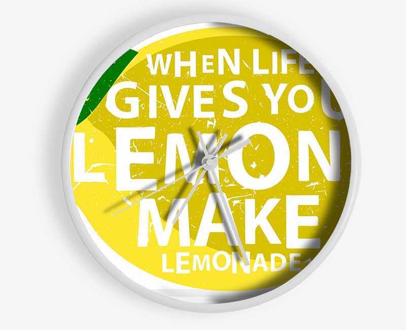 When Life Gives You Lemons 1 Clock - Wallart-Direct UK