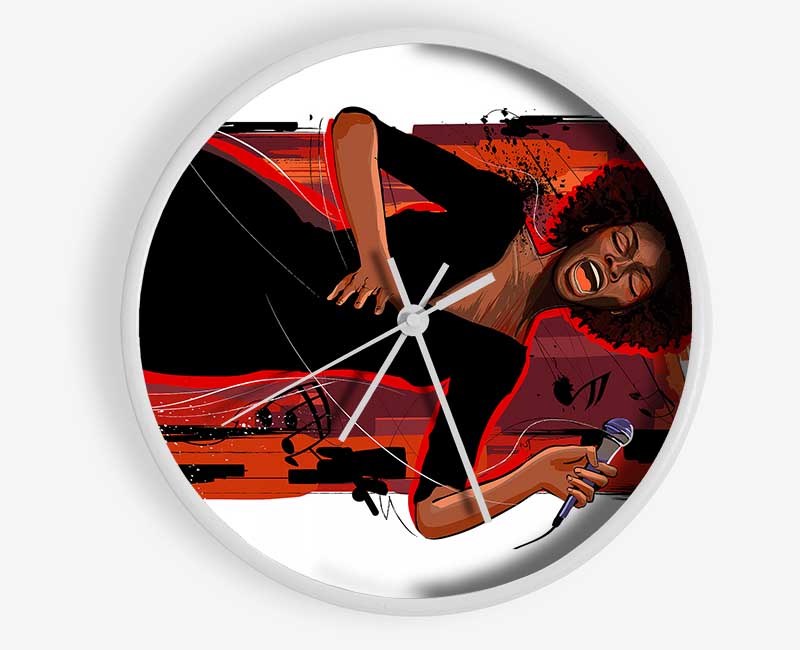 Soul Singer Clock - Wallart-Direct UK