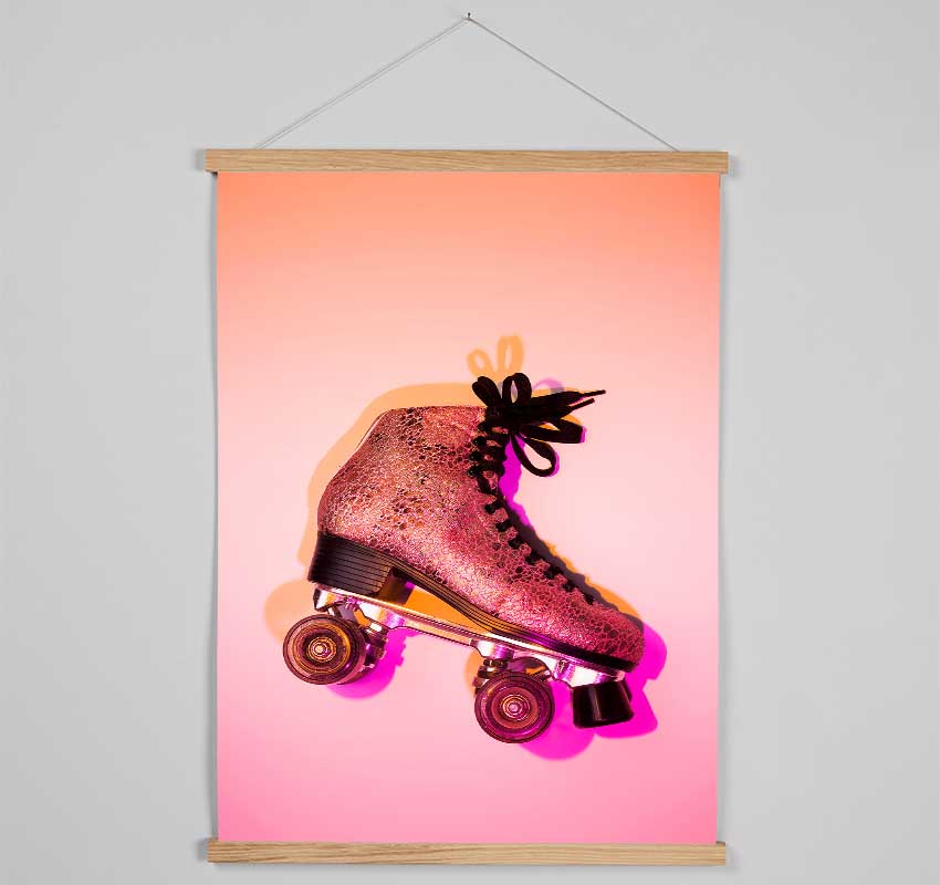 Retro Skates Hanging Poster - Wallart-Direct UK