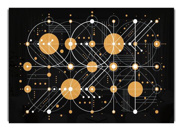 Circles Of Connections Orange