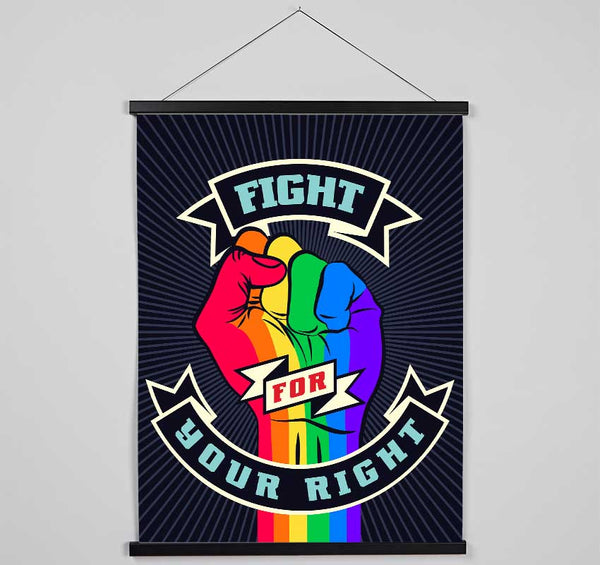 Fight For Your Right Hanging Poster - Wallart-Direct UK
