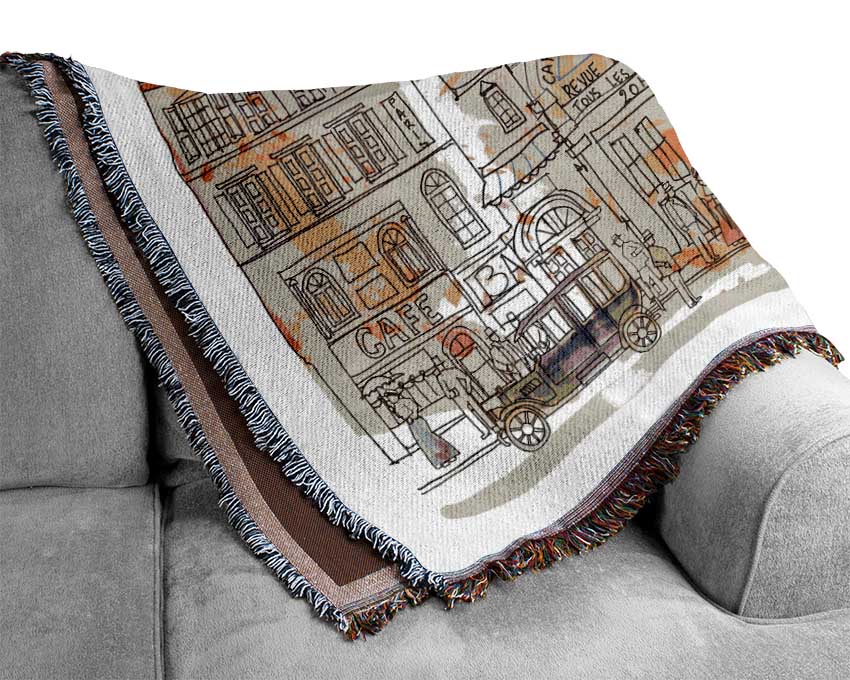 Moulin Rouge Paris Woven Blanket