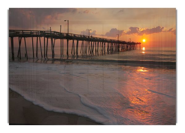 Sonnenuntergang Pier