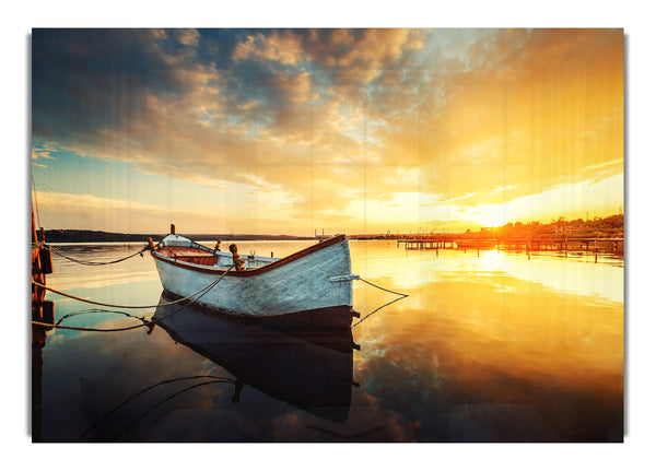 Segelboot Sonnenuntergang
