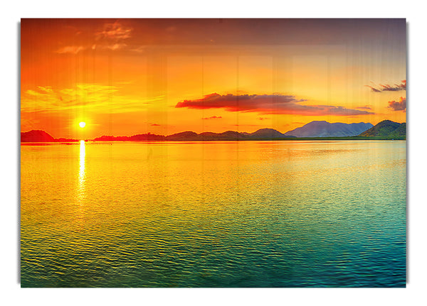 Ozean Sonne genau bestimmen